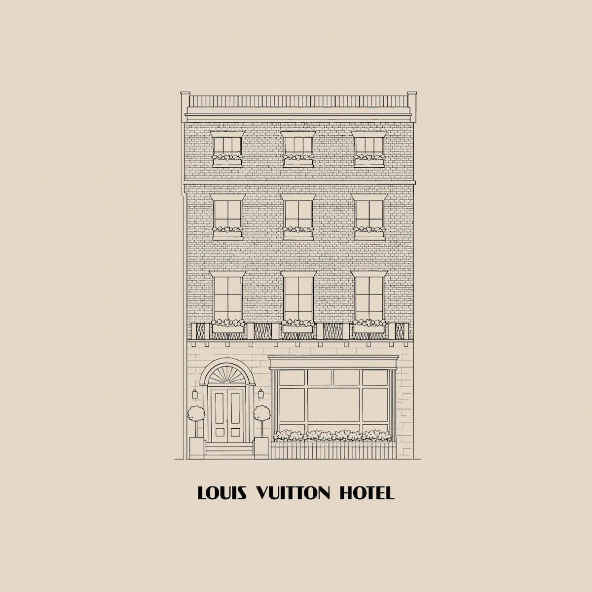 Louis Vuitton Just Turned Mayfair Into a Hotel